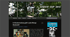 Desktop Screenshot of cup12.shuvit.at